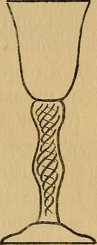 An illustration from Old glass and how to collect it, 1916, leaf 86