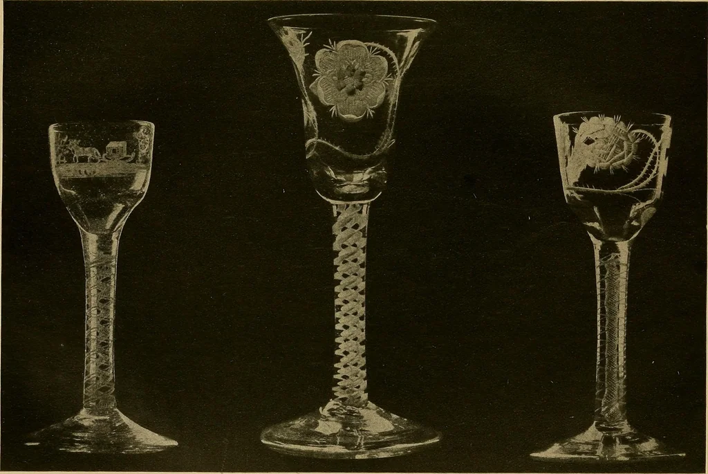 An illustration from Old glass and how to collect it, 1916, leaf 92