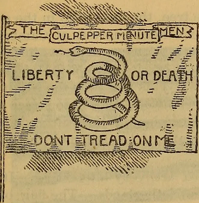 An illustration from "Old glory," the flag of our country, 1894, leaf 12