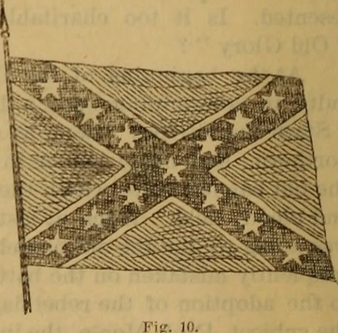 An illustration from "Old glory," the flag of our country, 1894, leaf 23