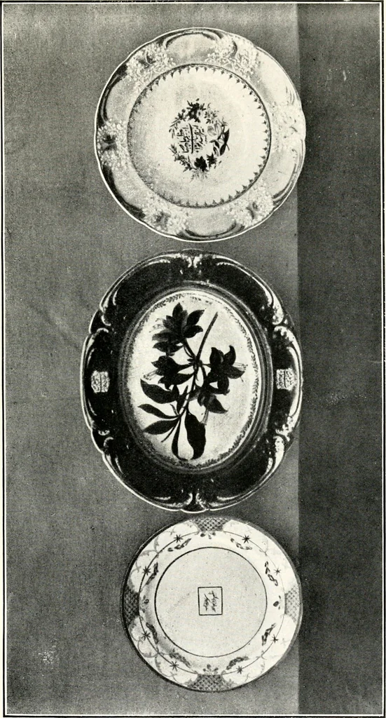 An illustration from Old Hyderabad China : (history, legend, and characteristics), 1916, leaf 99