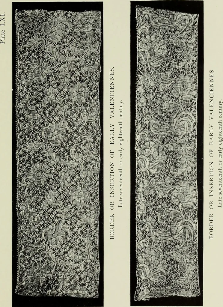 An illustration from Old lace : a handbook for collectors; an account of the different styles of lace, their history, characteristics & manufacture, 1908, leaf 192