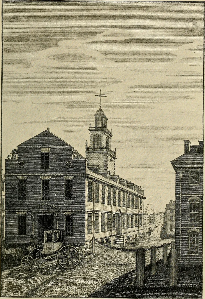 An illustration from Old landmarks and historic personages of Boston, 1901, leaf 118