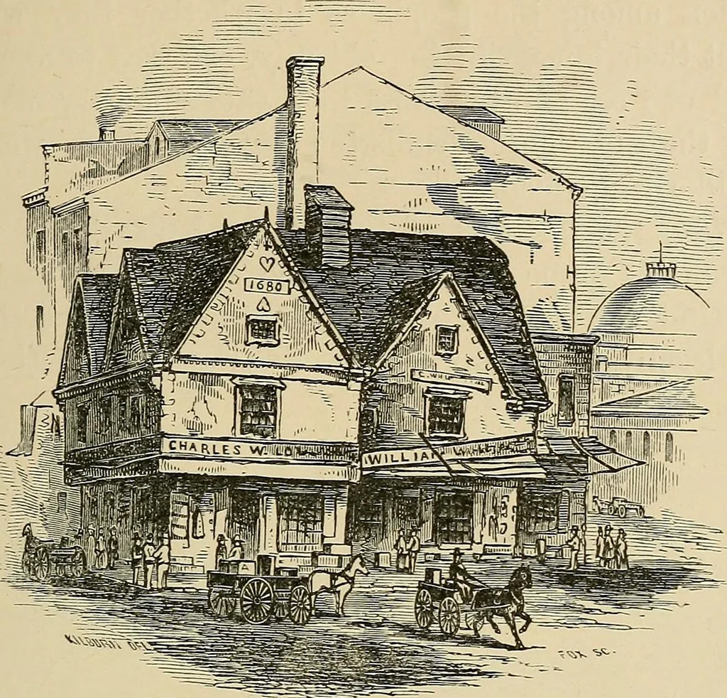 An illustration from Old landmarks and historic personages of Boston, 1901, leaf 166