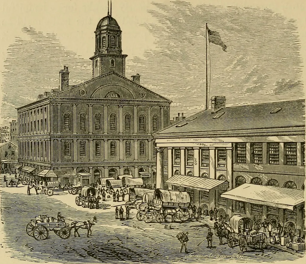 An illustration from Old landmarks and historic personages of Boston, 1901, leaf 169
