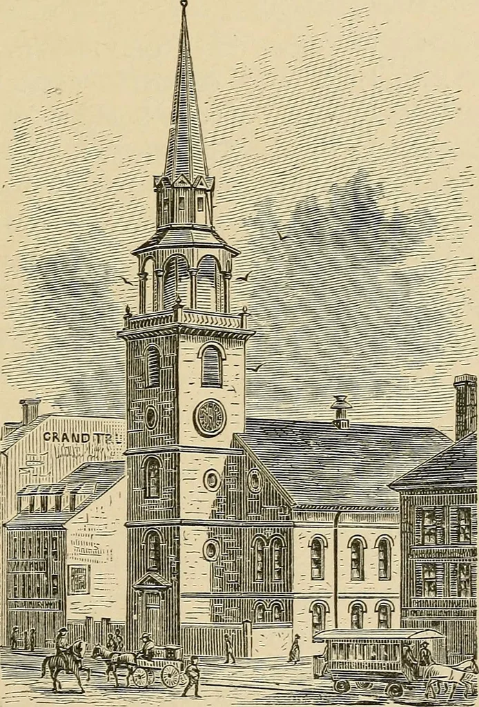 An illustration from Old landmarks and historic personages of Boston, 1901, leaf 262