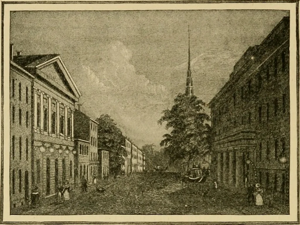 An illustration from Old landmarks and historic personages of Boston, 1901, leaf 331
