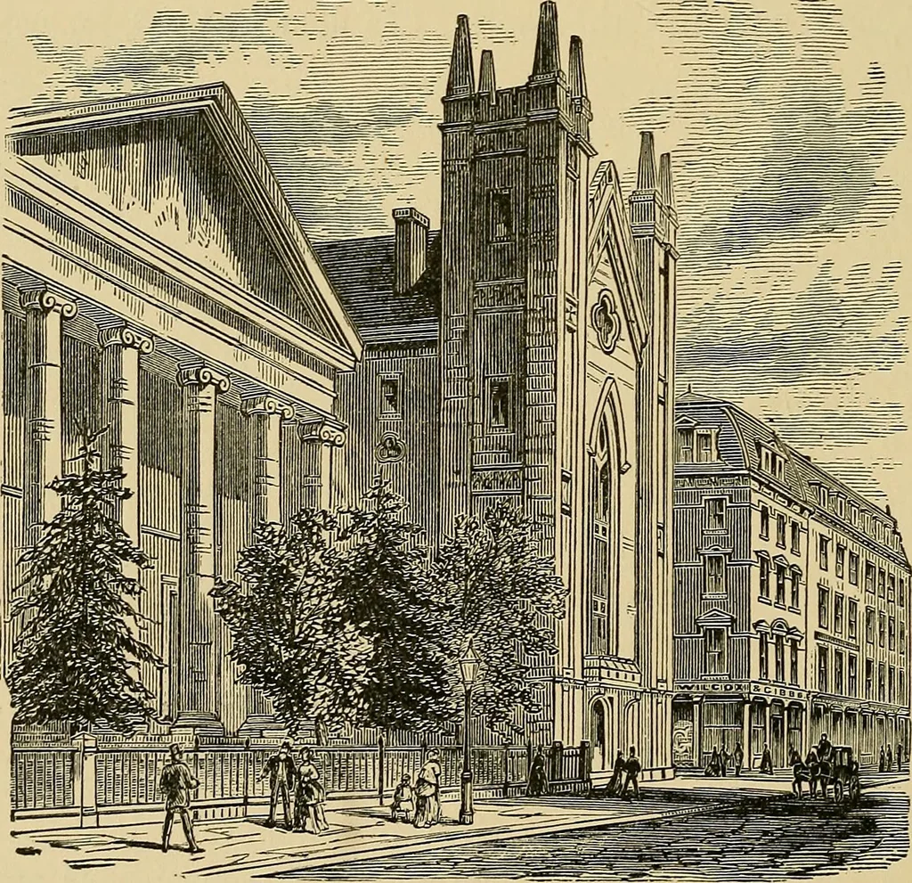 An illustration from Old landmarks and historic personages of Boston, 1901, leaf 349