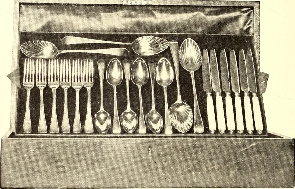 An illustration from Old London silver, its history, its makers and its marks, 1903, leaf 111