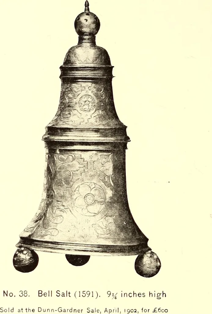 An illustration from Old London silver, its history, its makers and its marks, 1903, leaf 115
