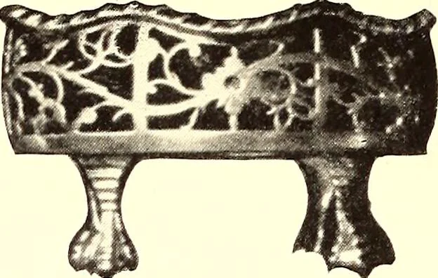 An illustration from Old London silver, its history, its makers and its marks, 1903, leaf 119