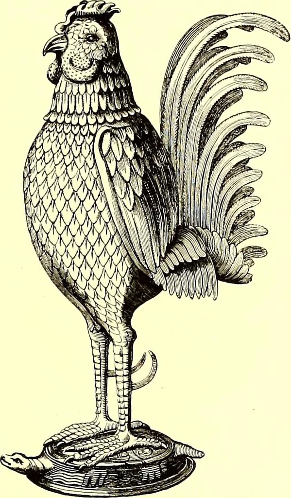 An illustration from Old London silver, its history, its makers and its marks, 1903, leaf 134