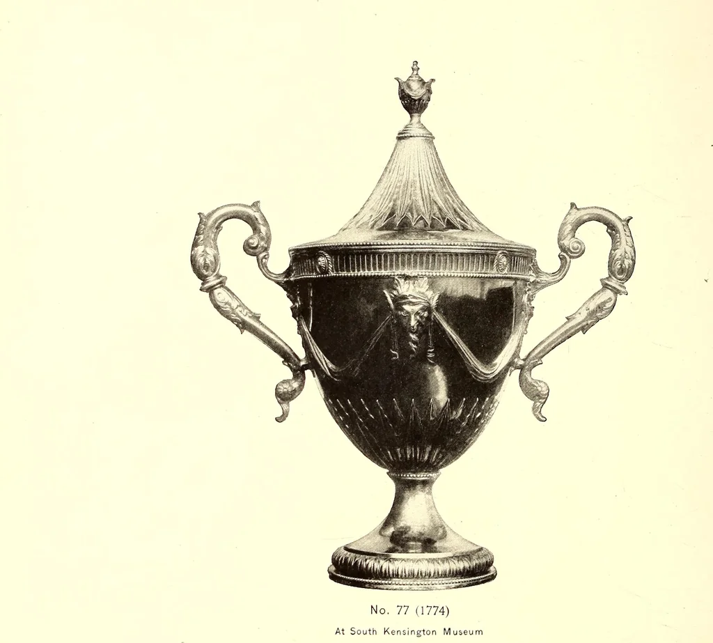 An illustration from Old London silver, its history, its makers and its marks, 1903, leaf 155