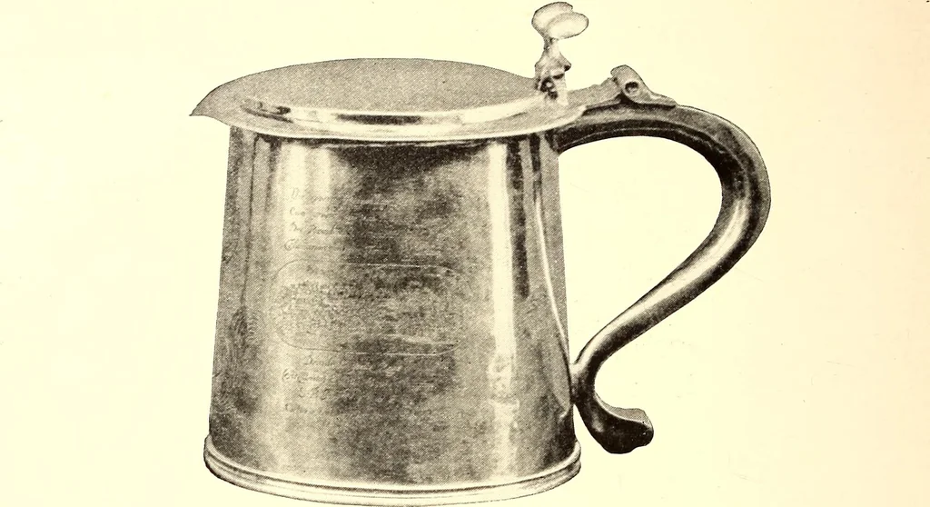 An illustration from Old London silver, its history, its makers and its marks, 1903, leaf 165