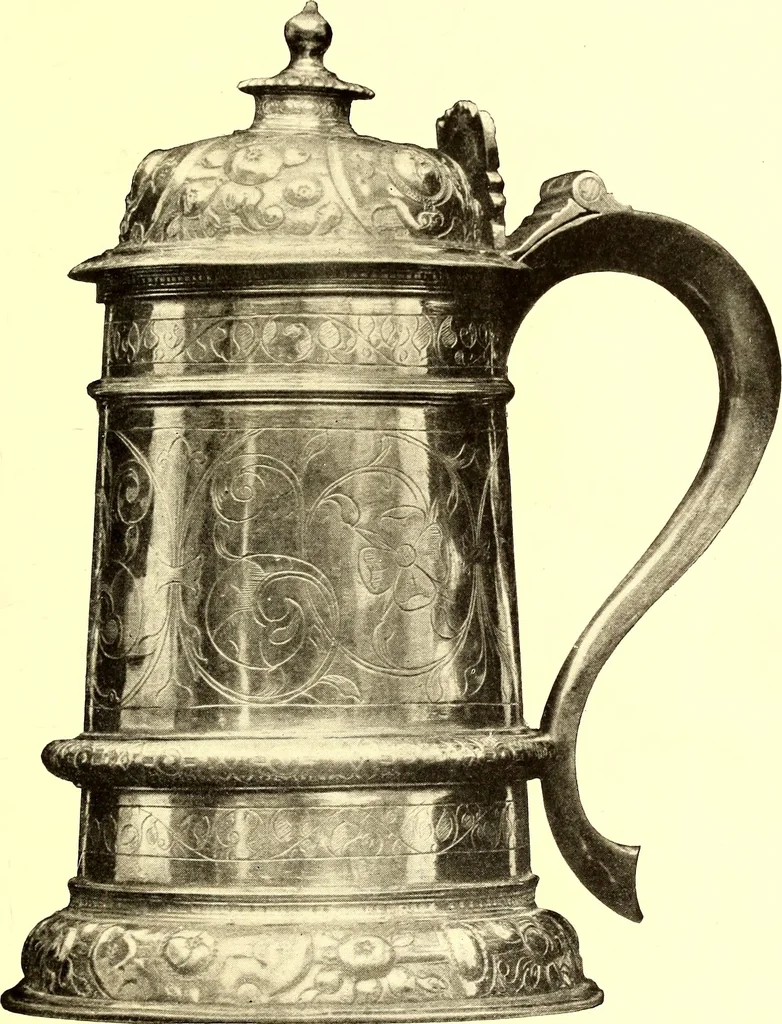 An illustration from Old London silver, its history, its makers and its marks, 1903, leaf 166