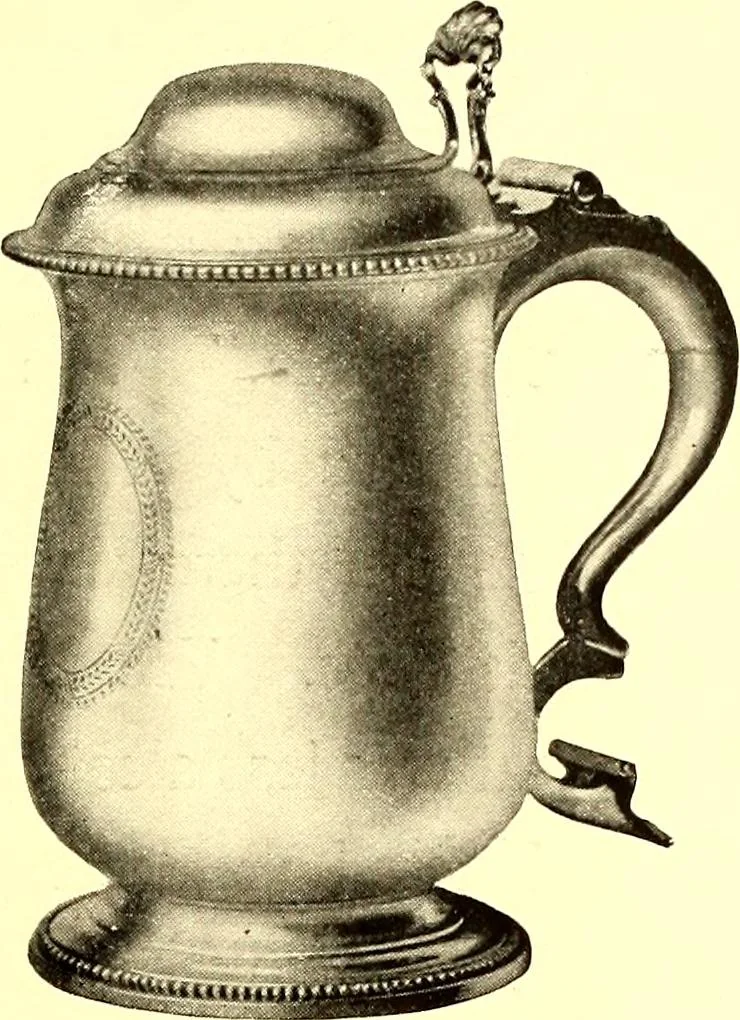 An illustration from Old London silver, its history, its makers and its marks, 1903, leaf 170
