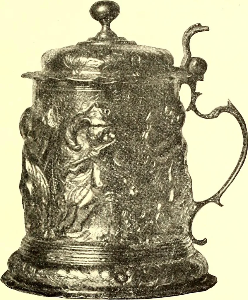 An illustration from Old London silver, its history, its makers and its marks, 1903, leaf 172