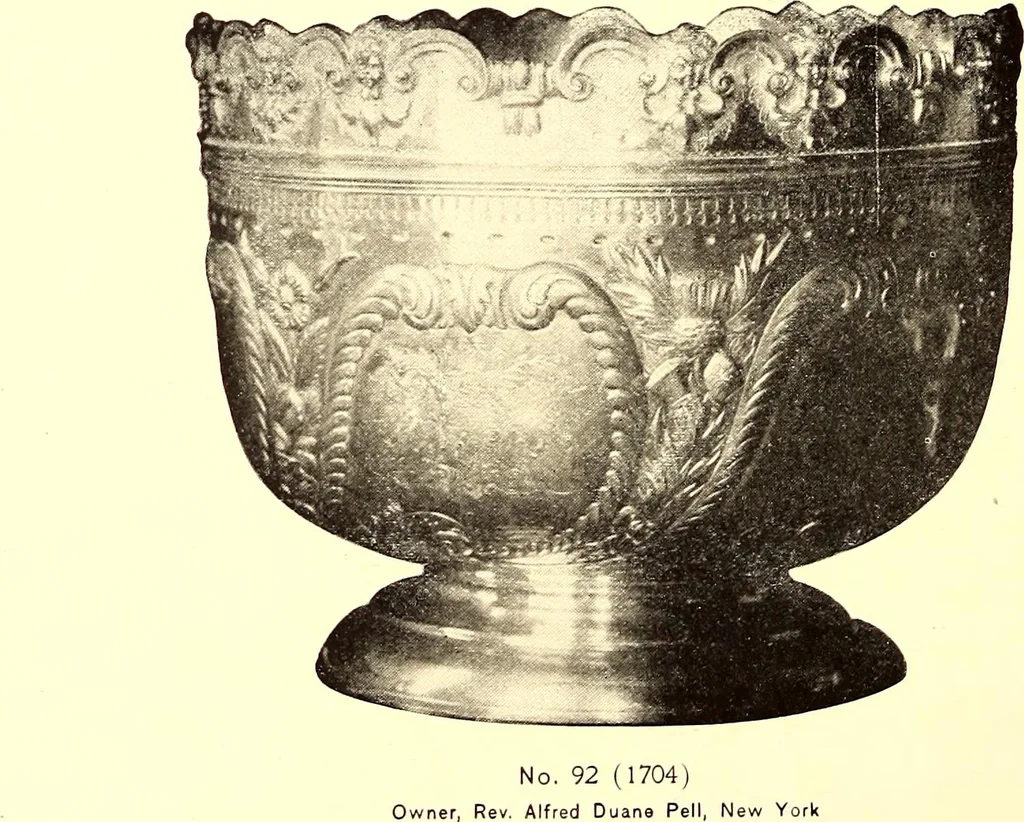 An illustration from Old London silver, its history, its makers and its marks, 1903, leaf 177