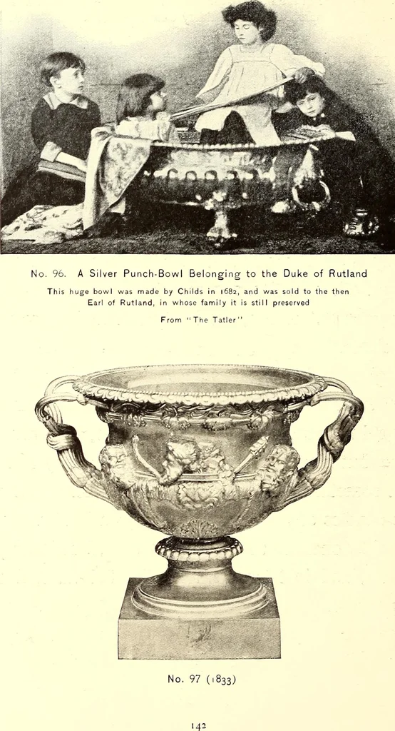 An illustration from Old London silver, its history, its makers and its marks, 1903, leaf 181