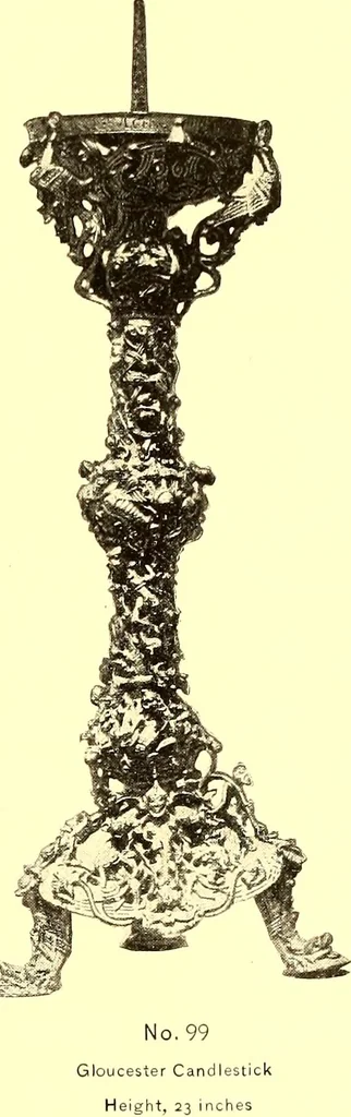An illustration from Old London silver, its history, its makers and its marks, 1903, leaf 186