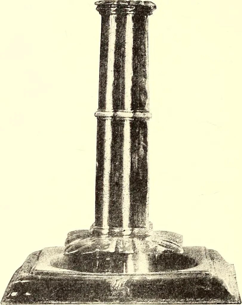 An illustration from Old London silver, its history, its makers and its marks, 1903, leaf 187