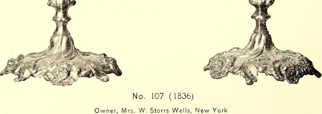 An illustration from Old London silver, its history, its makers and its marks, 1903, leaf 191