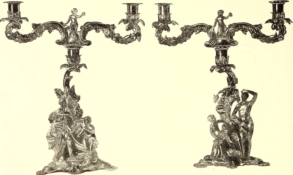An illustration from Old London silver, its history, its makers and its marks, 1903, leaf 195