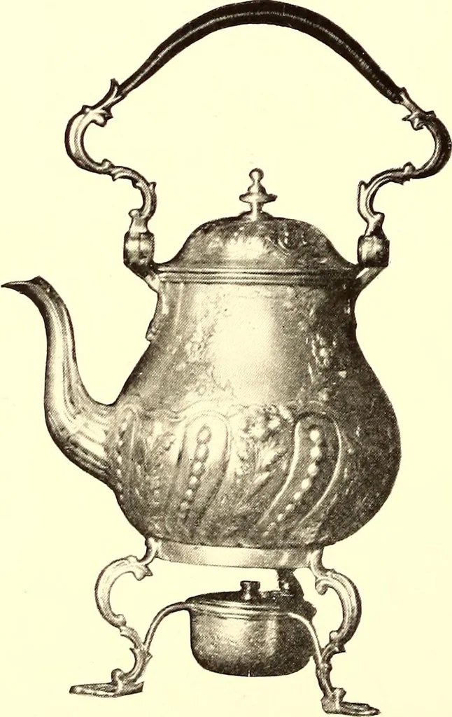 An illustration from Old London silver, its history, its makers and its marks, 1903, leaf 205