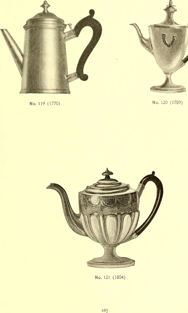 An illustration from Old London silver, its history, its makers and its marks, 1903, leaf 210