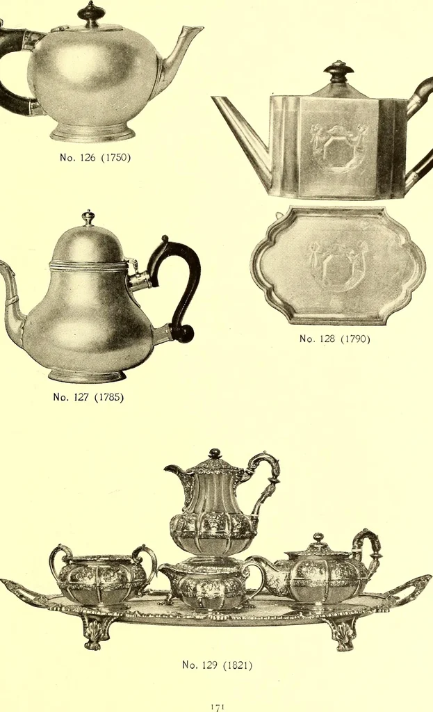 An illustration from Old London silver, its history, its makers and its marks, 1903, leaf 214