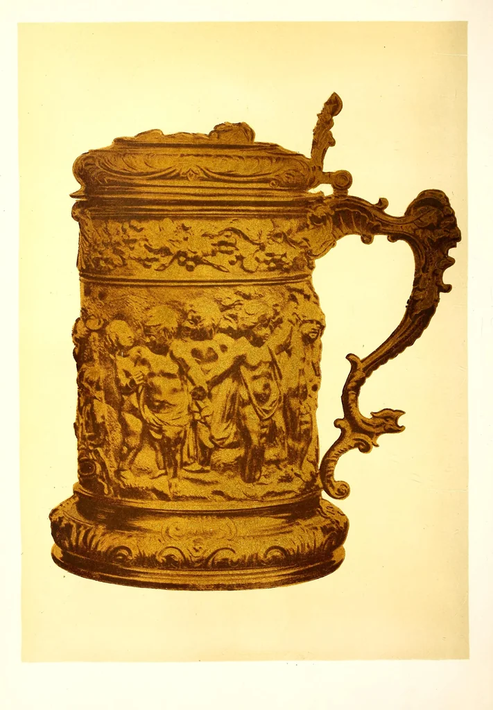 An illustration from Old London silver, its history, its makers and its marks, 1903, leaf 9