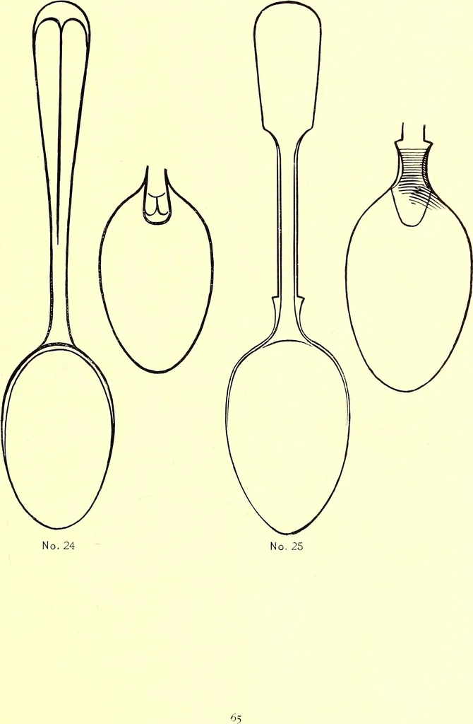 An illustration from Old London silver, its history, its makers and its marks, 1903, leaf 92