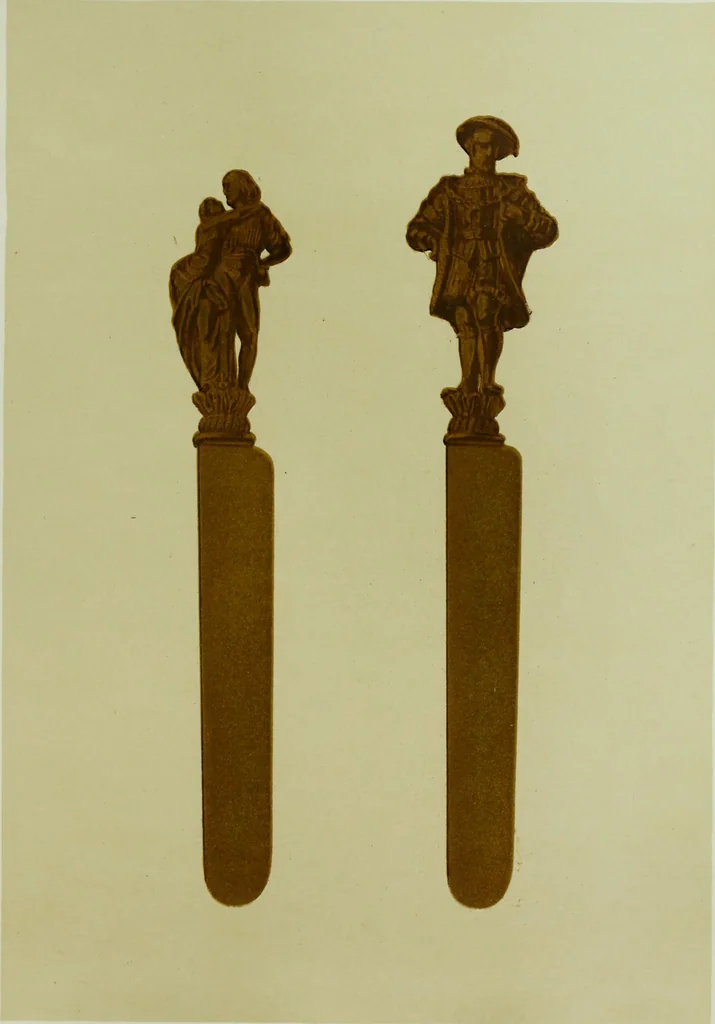 An illustration from Old London silver, its history, its makers and its marks, 1903, leaf 104