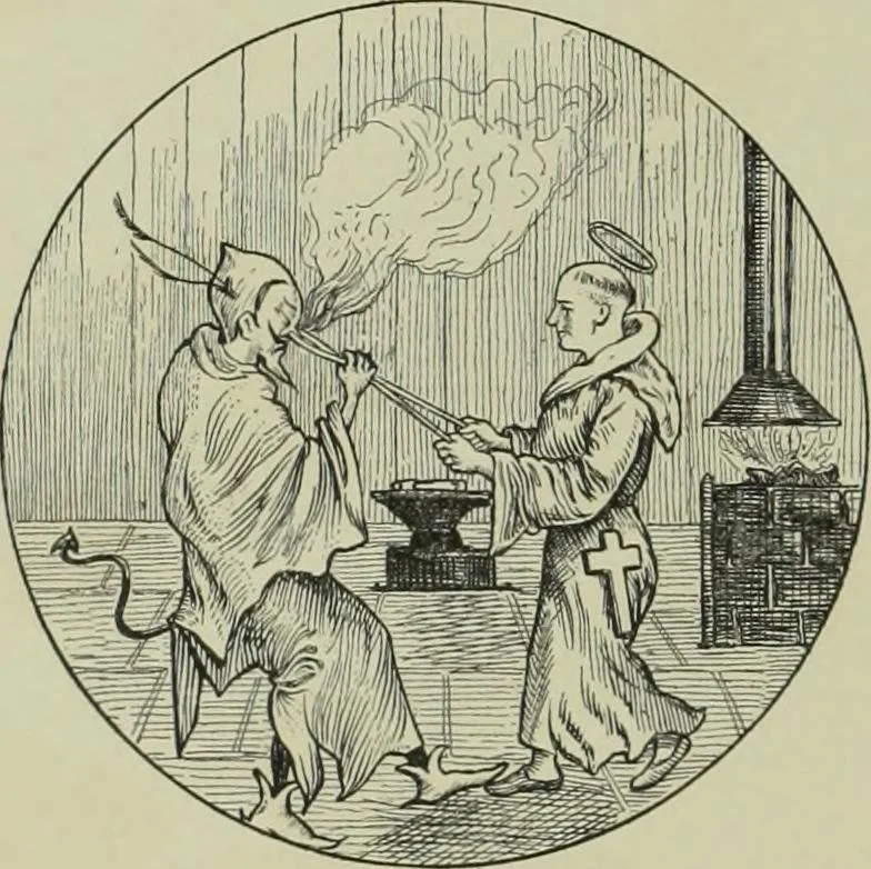 An illustration from Old London silver, its history, its makers and its marks, 1903, leaf 11