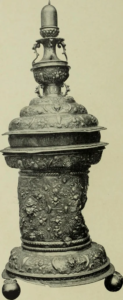 An illustration from Old London silver, its history, its makers and its marks, 1903, leaf 111