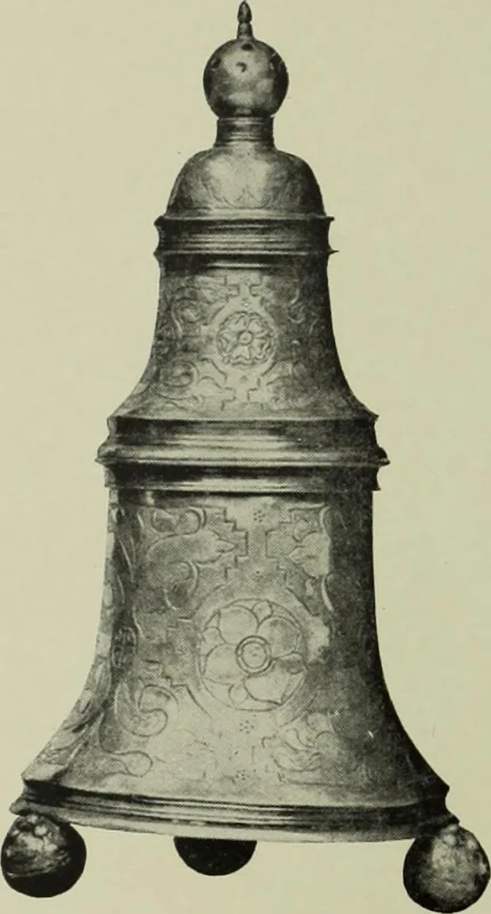 An illustration from Old London silver, its history, its makers and its marks, 1903, leaf 113