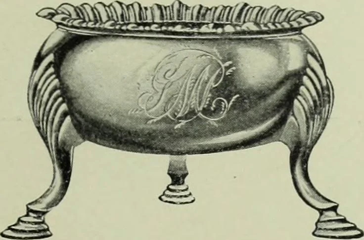 An illustration from Old London silver, its history, its makers and its marks, 1903, leaf 116