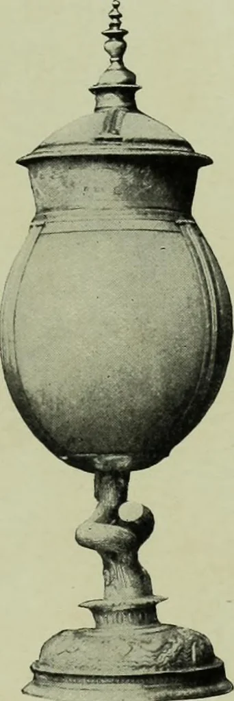 An illustration from Old London silver, its history, its makers and its marks, 1903, leaf 126