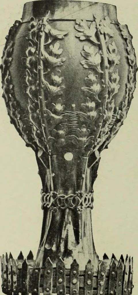 An illustration from Old London silver, its history, its makers and its marks, 1903, leaf 127
