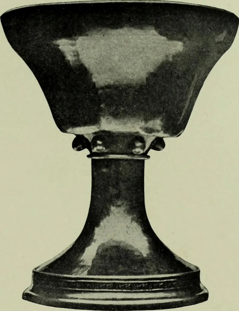 An illustration from Old London silver, its history, its makers and its marks, 1903, leaf 128