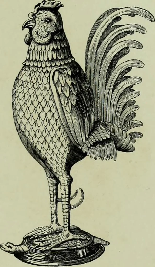 An illustration from Old London silver, its history, its makers and its marks, 1903, leaf 132