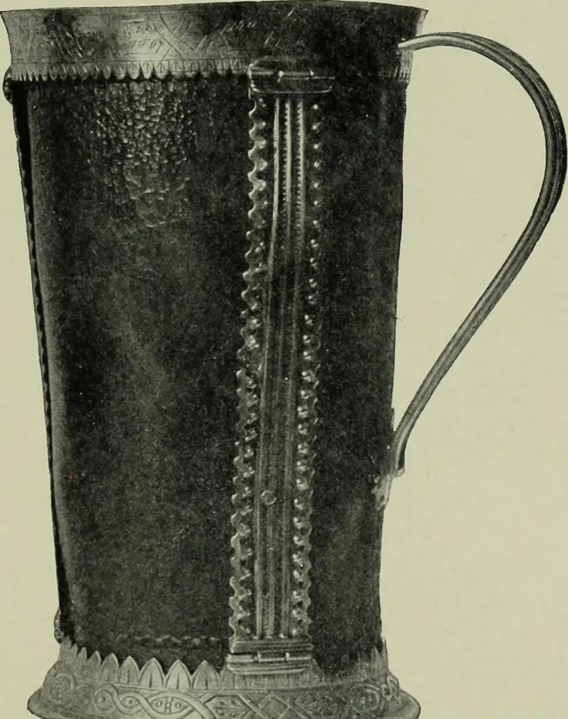 An illustration from Old London silver, its history, its makers and its marks, 1903, leaf 144