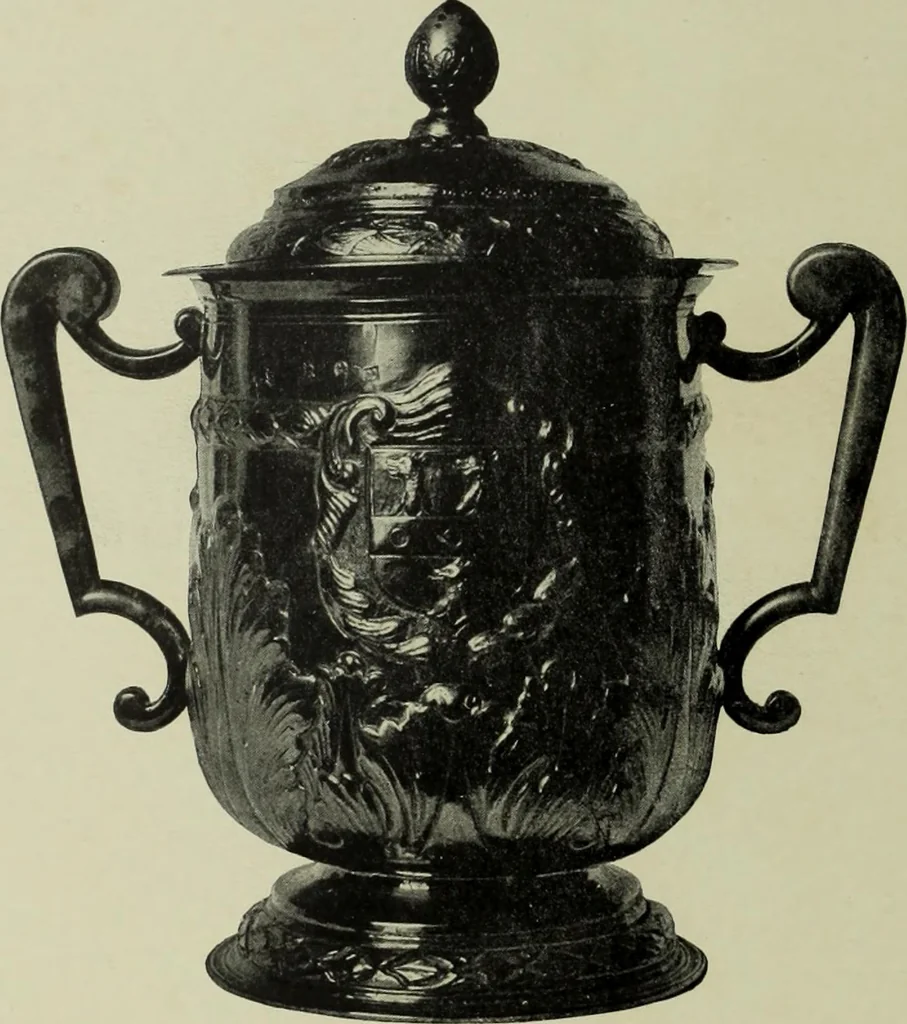 An illustration from Old London silver, its history, its makers and its marks, 1903, leaf 145