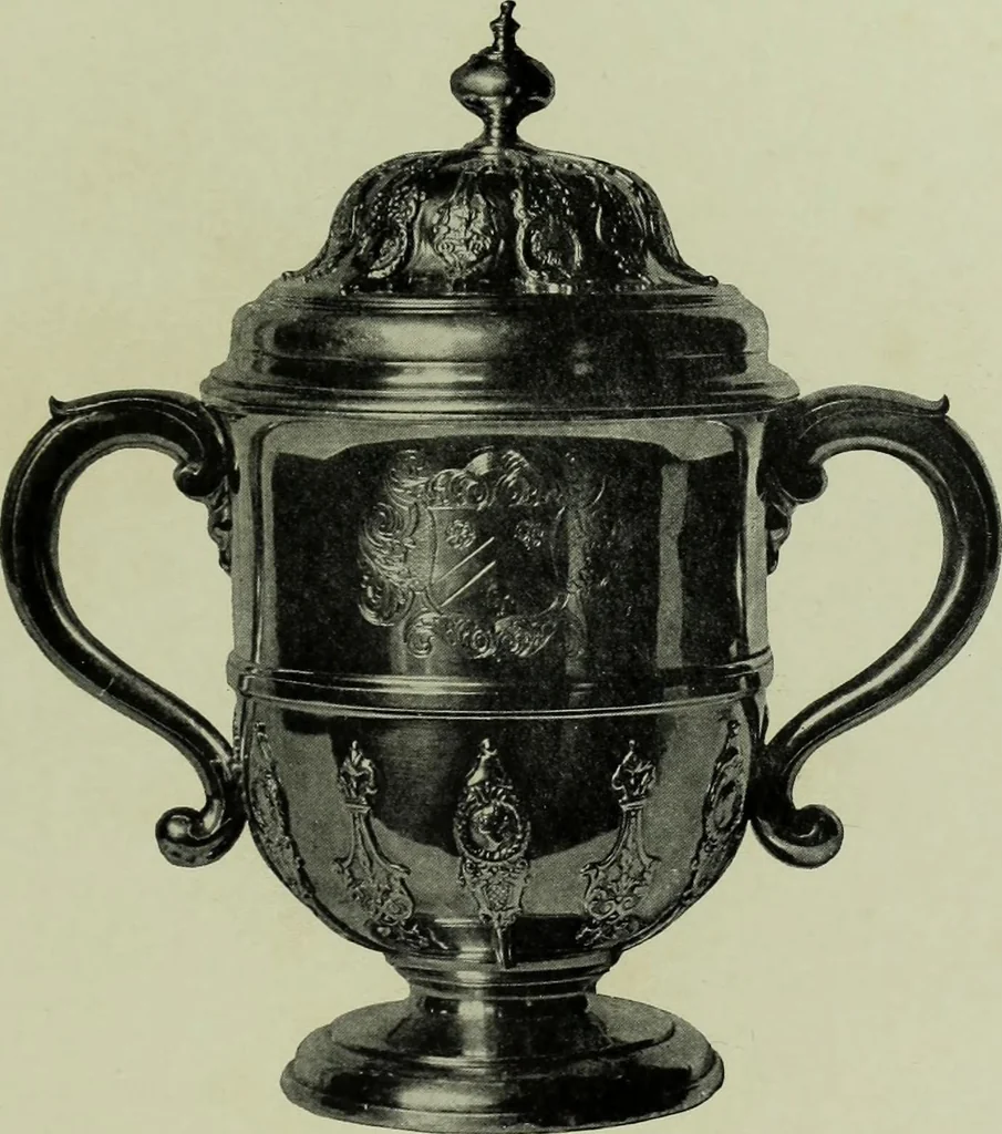 An illustration from Old London silver, its history, its makers and its marks, 1903, leaf 146