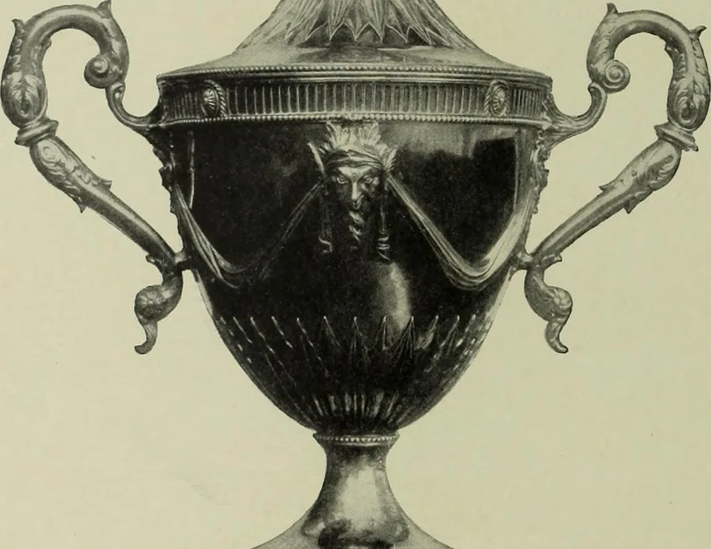 An illustration from Old London silver, its history, its makers and its marks, 1903, leaf 153