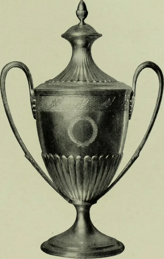 An illustration from Old London silver, its history, its makers and its marks, 1903, leaf 154