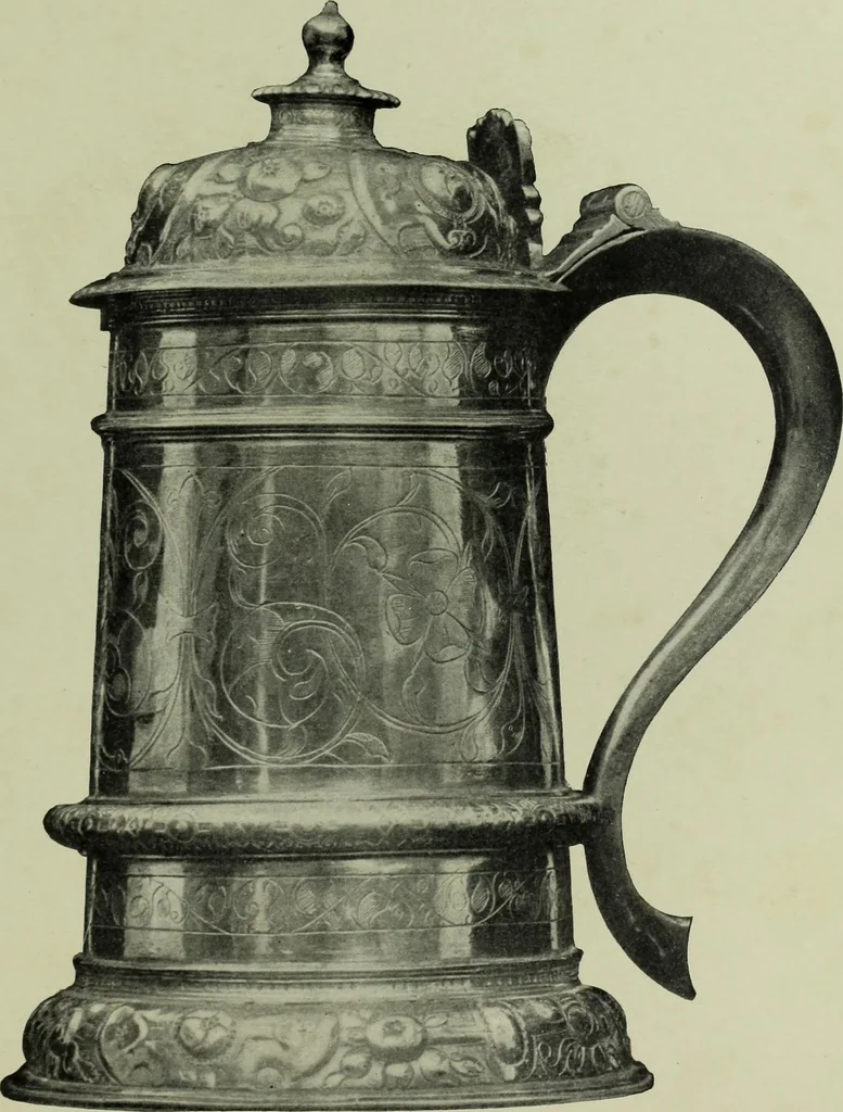 An illustration from Old London silver, its history, its makers and its marks, 1903, leaf 164