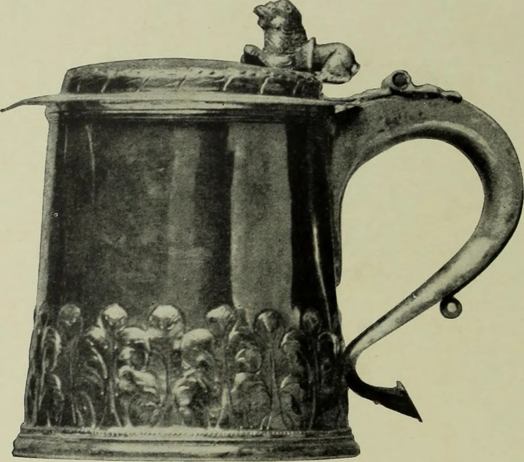 An illustration from Old London silver, its history, its makers and its marks, 1903, leaf 165