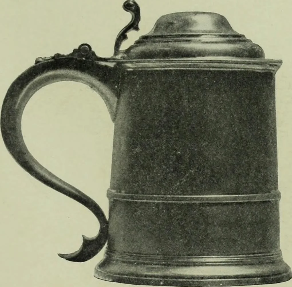 An illustration from Old London silver, its history, its makers and its marks, 1903, leaf 166