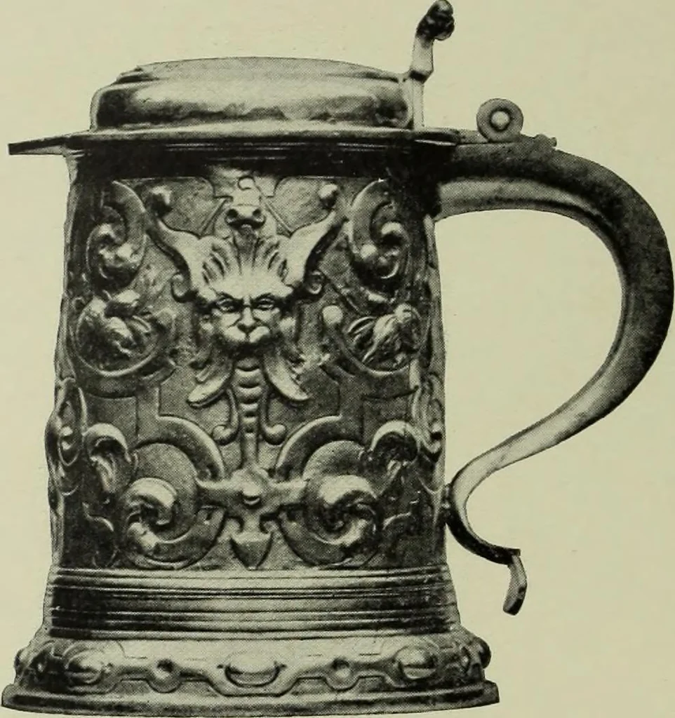 An illustration from Old London silver, its history, its makers and its marks, 1903, leaf 167